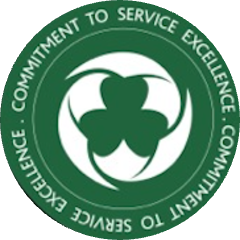 Fáilte Ireland Commitment to Service Excellence seal